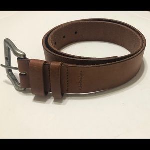 Calvin Klein genuine leather light brown belt